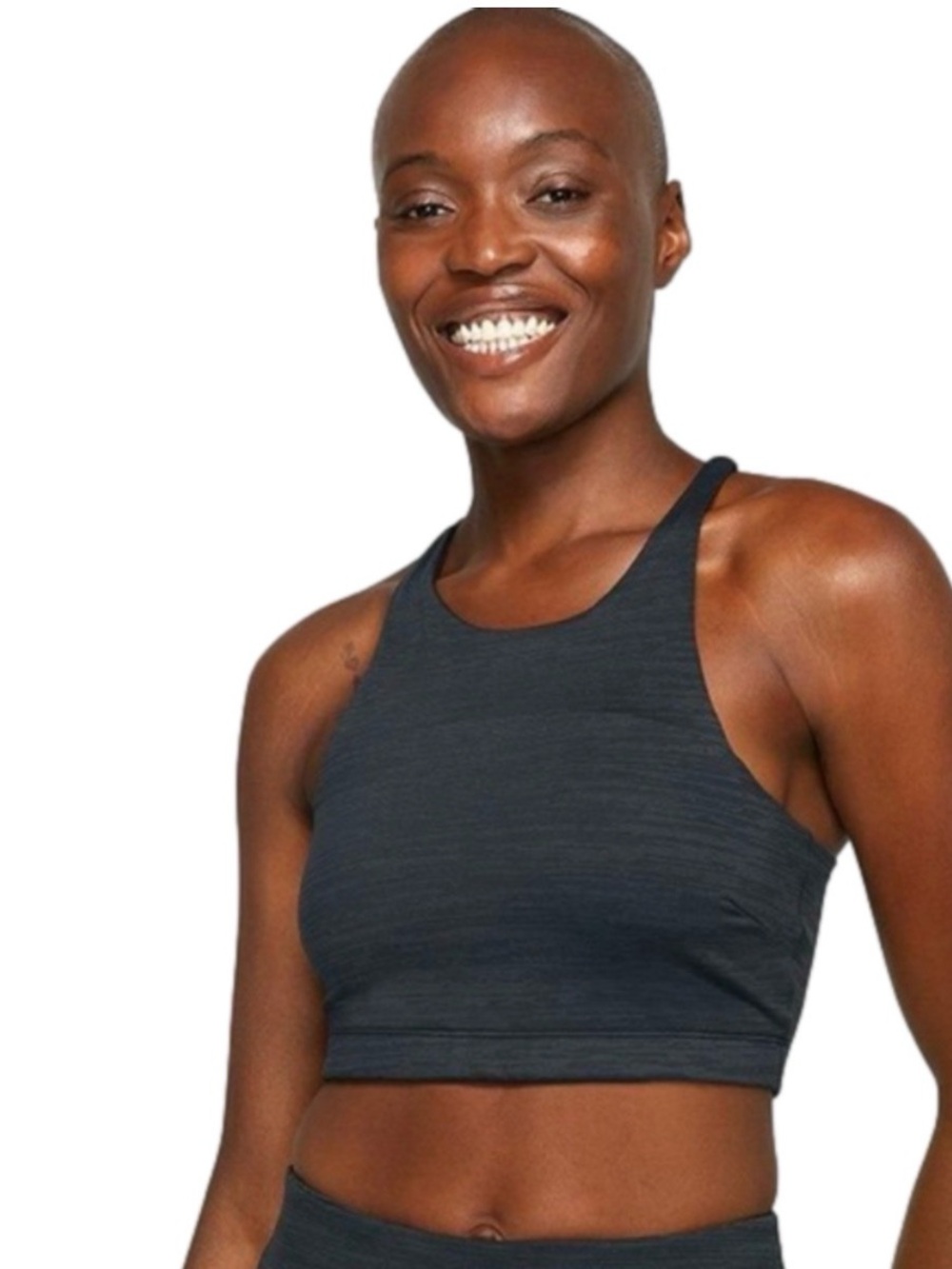 Outdoor voices Athena dark grey sports bra size small